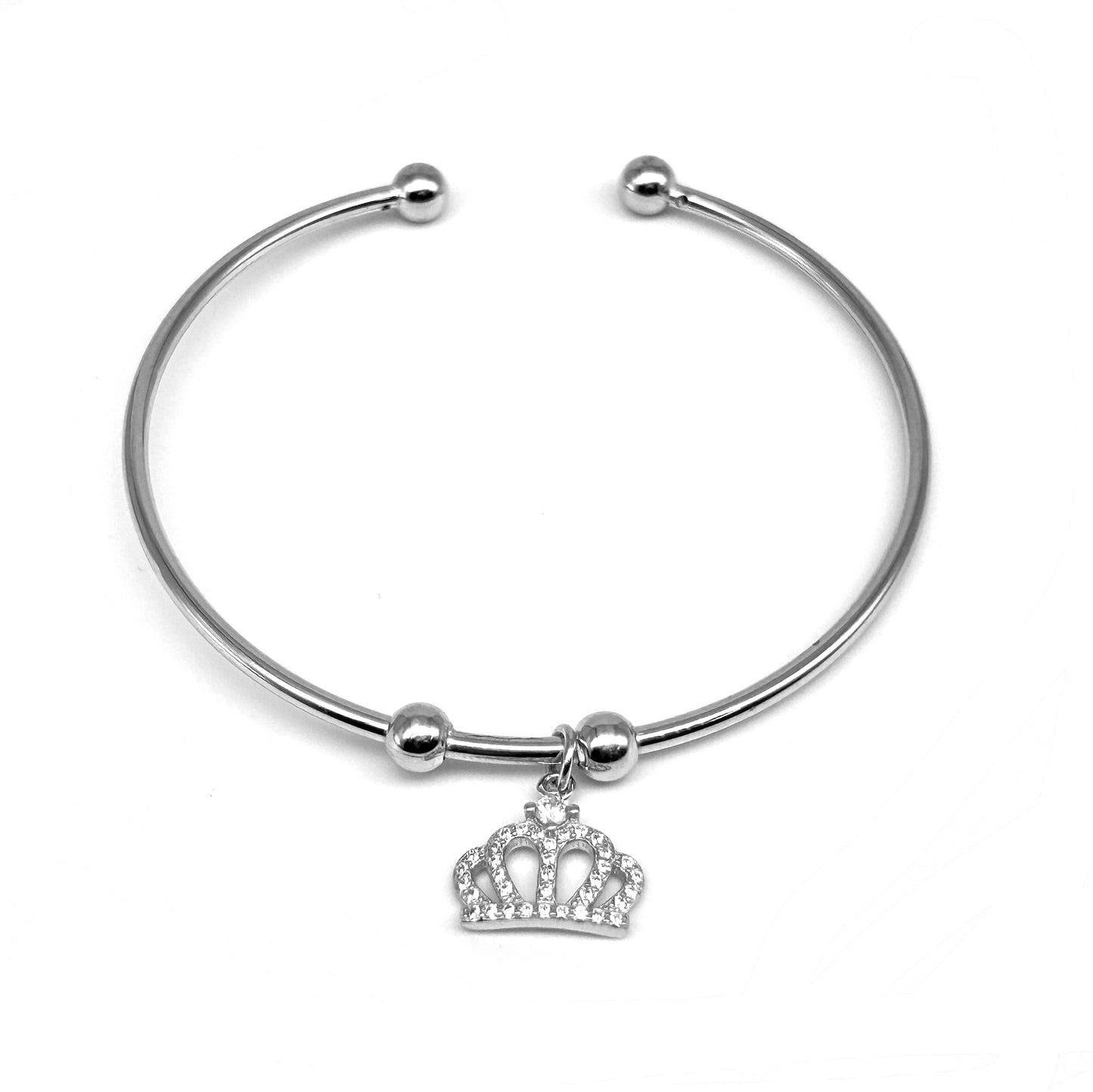 Crown Hollow Charm Bracelet
