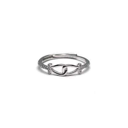 Minimal Modern Silver Ring