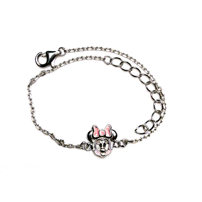Minnie Mouse 925 Sterling Silver Kids Bracelet