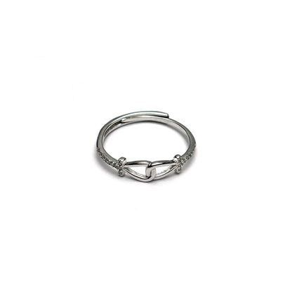 Minimal Modern Silver Ring