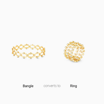 Resize Ring Gold Bracelet