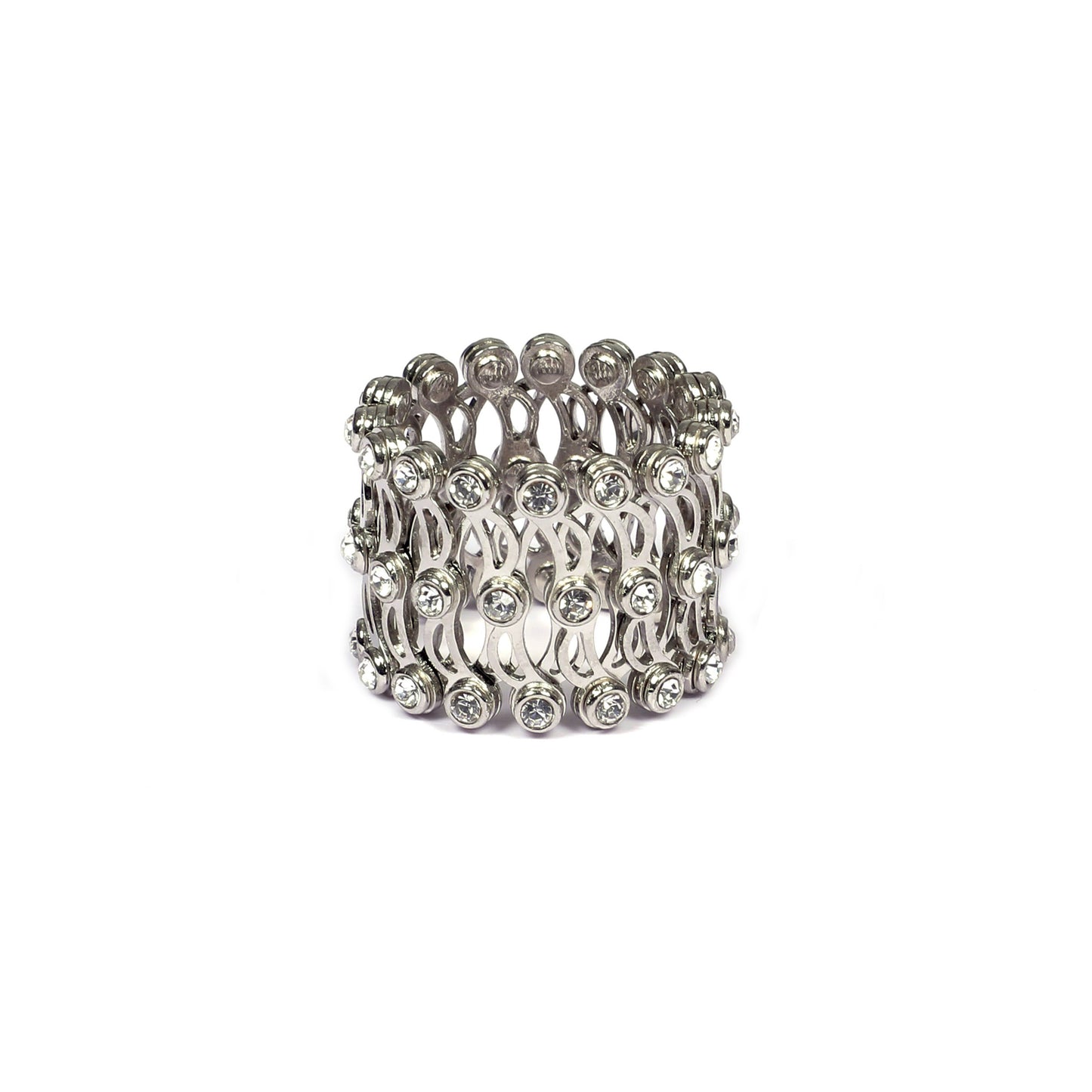 Resize Ring Silver Bracelet