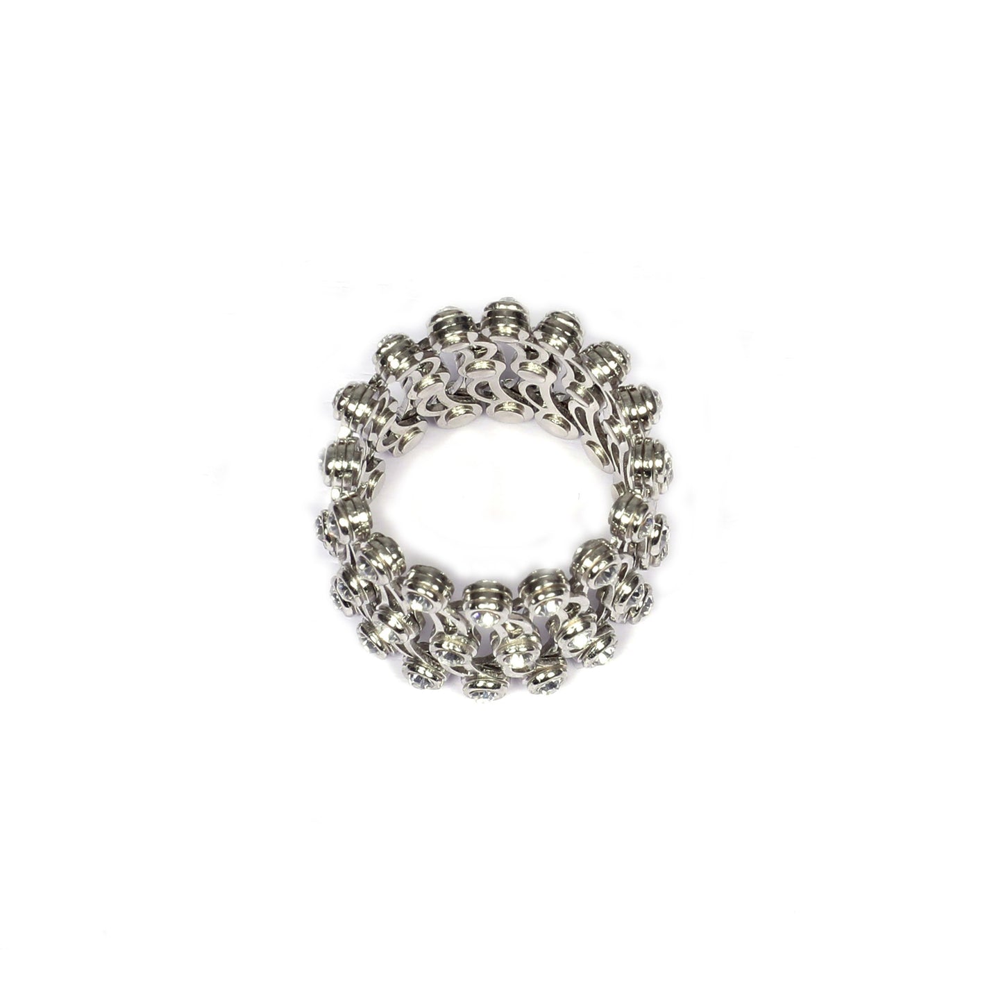 Resize Ring Silver Bracelet