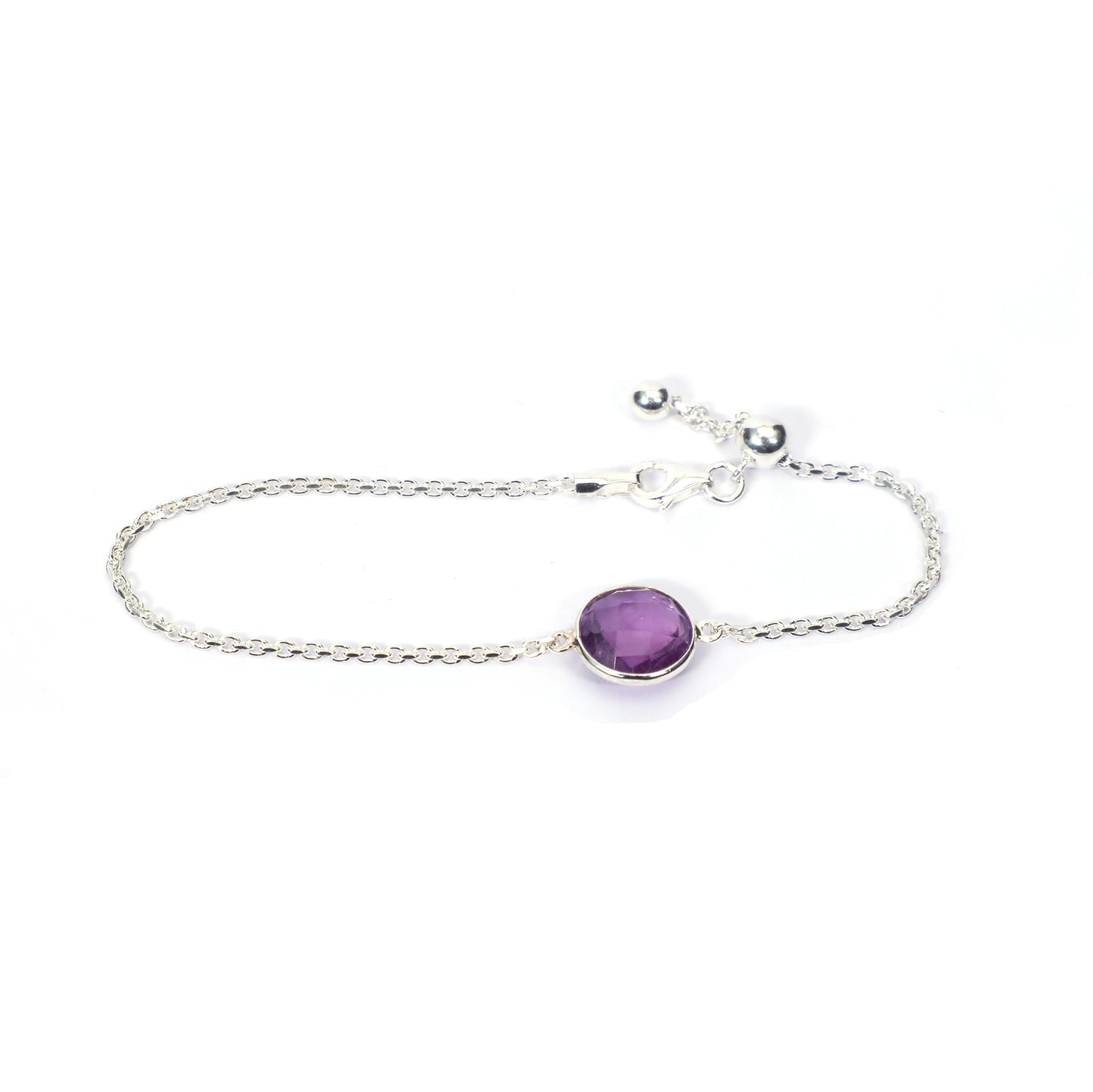 Purple Cinderella Adjustable Bracelet