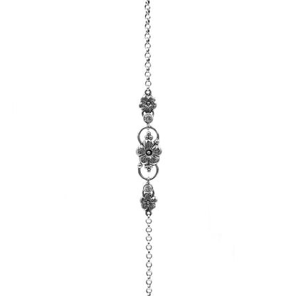 Flower Designer Adjustable Chain Bracelet