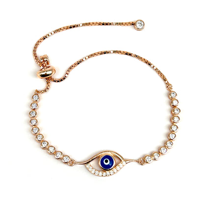 Evil Eye RoseGold Bracelet