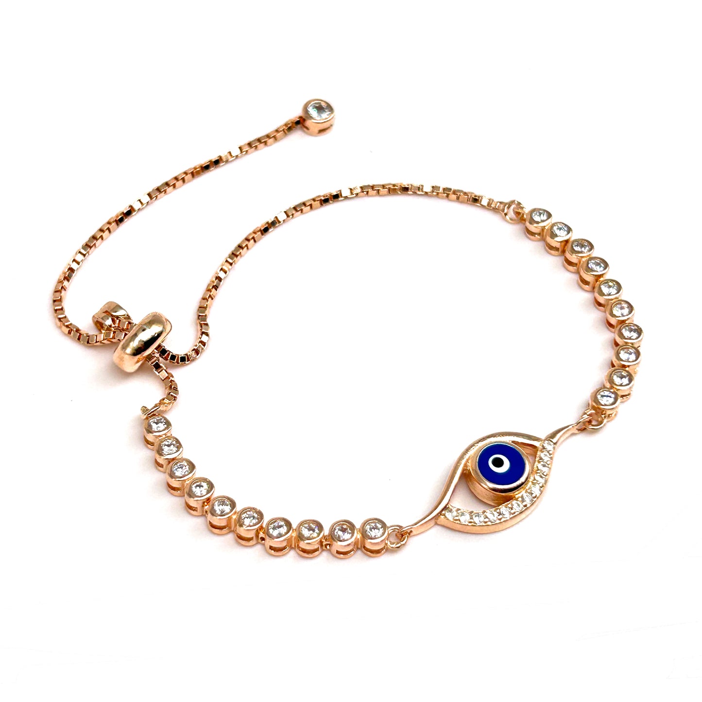 Evil Eye RoseGold Bracelet