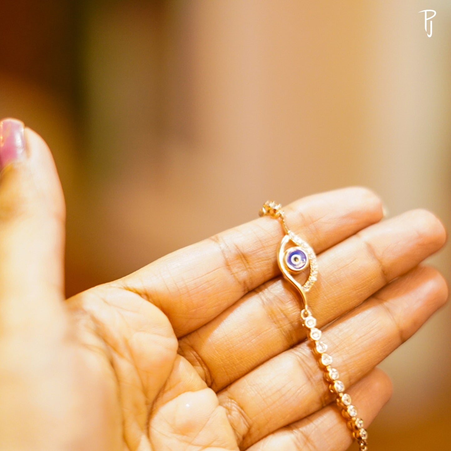 Evil Eye RoseGold Bracelet