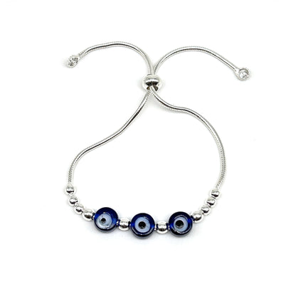 Triple Evil Eye Bracelet