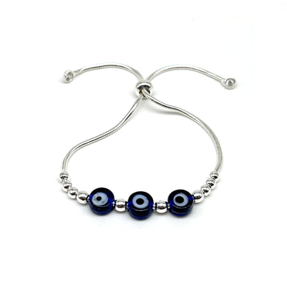 Triple Evil Eye Bracelet