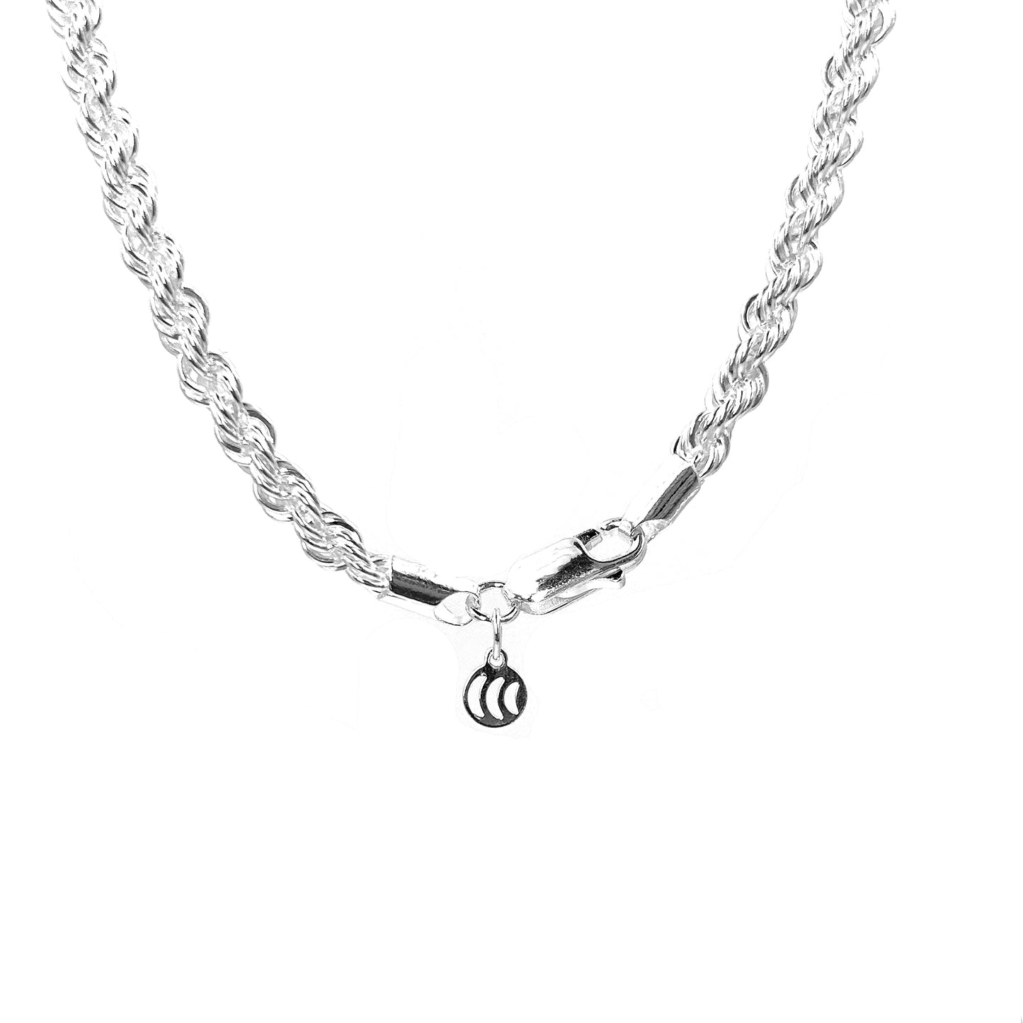 Singapore Twisted Silver Chain for Him