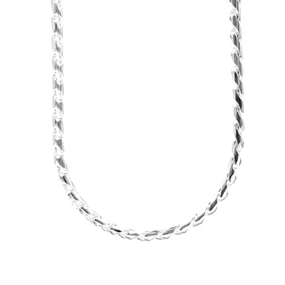 Italian Designer Silver Chain for Him