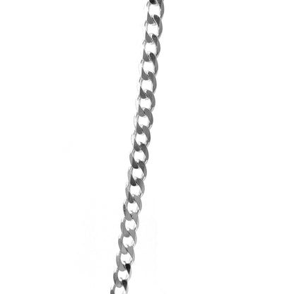 Curb Silver Chain for Him