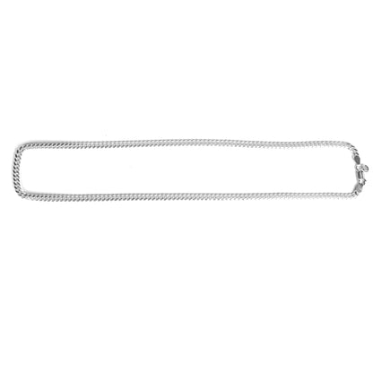 Curb Silver Chain for Him