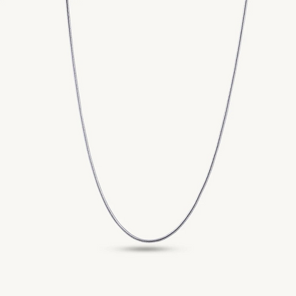 Snake Designer Silver Adjustable Chain