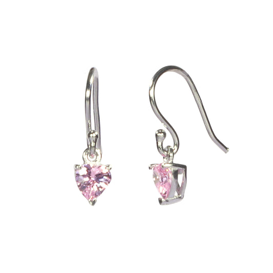 Pink Heart Earring