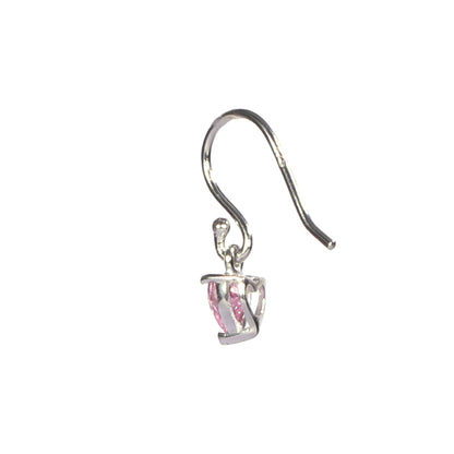 Pink Heart Earring