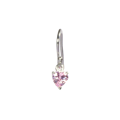 Pink Heart Earring