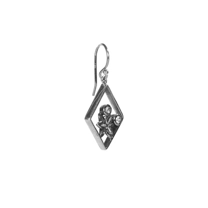 Blossom Flower Square Earring