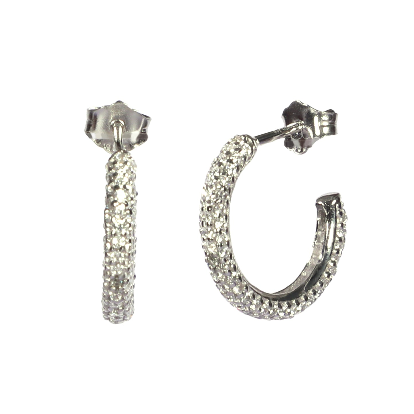 Sparkling Hoop Earring