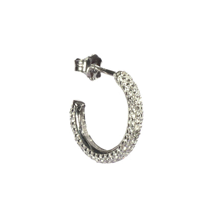 Sparkling Hoop Earring