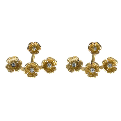 Golden Princess Flower Earring