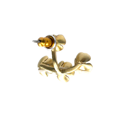 Golden Princess Flower Earring