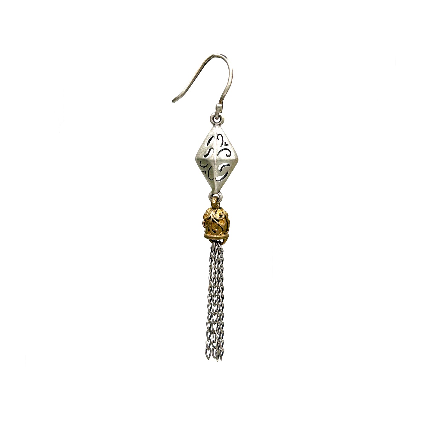 Antique Tassel Dangler Earring