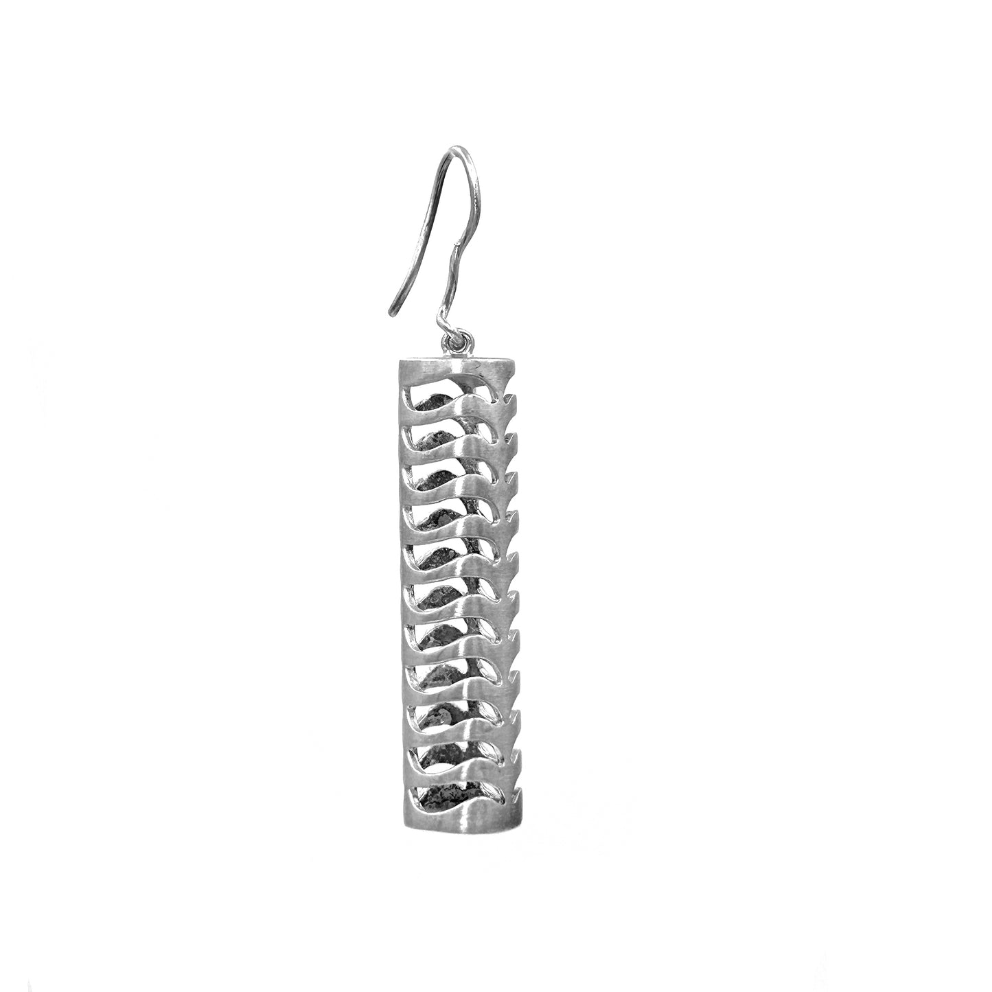 Cylinder Dangler Earring