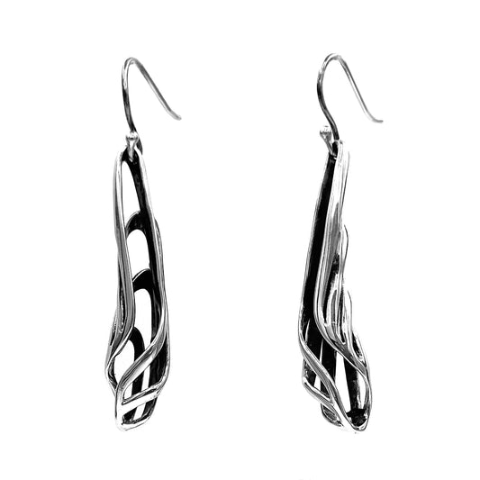 Silver Italian Hanging Earring