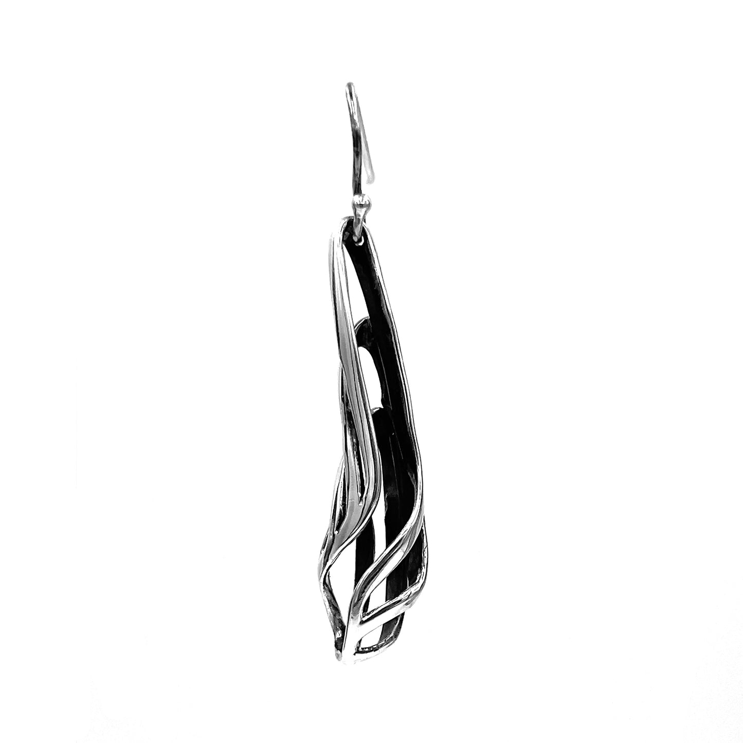 Silver Italian Hanging Earring