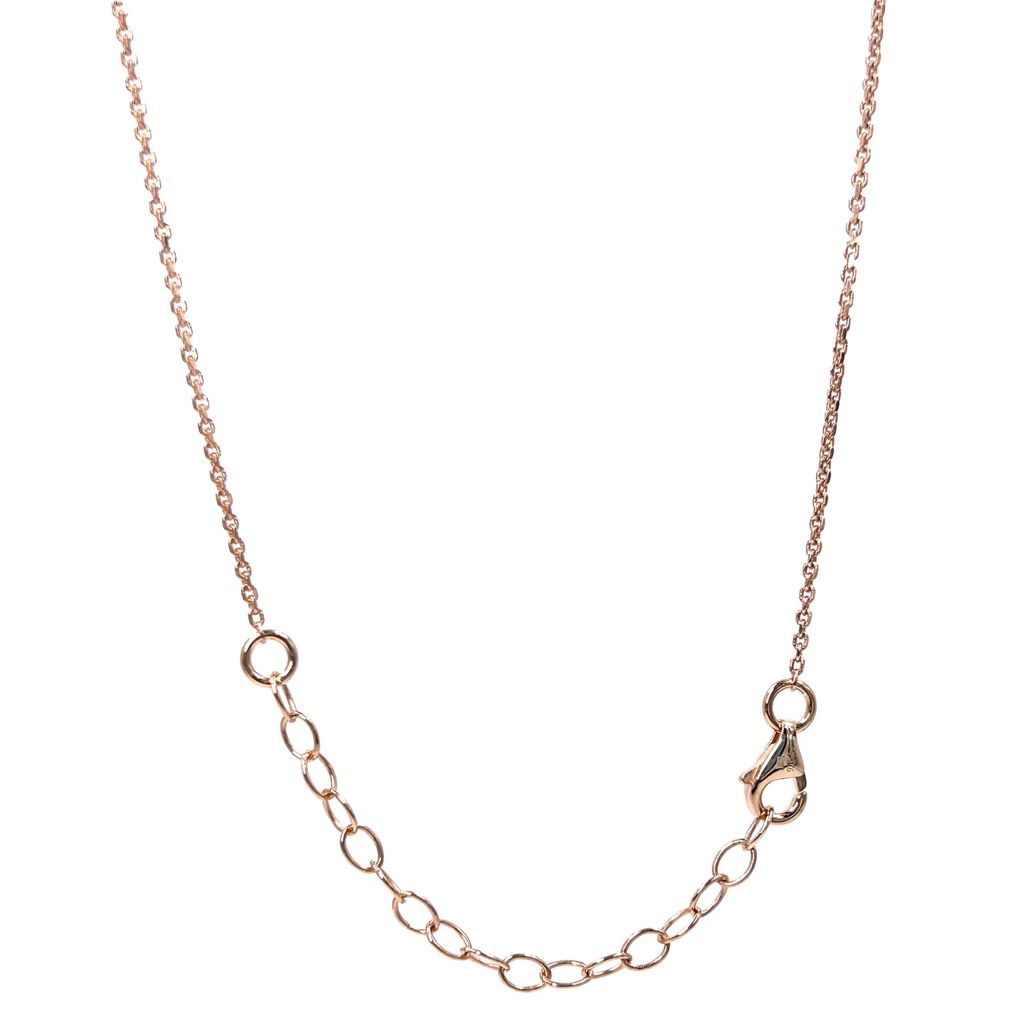 Italian Bubble Beads Rose Gold Necklace