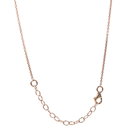 Italian Bubble Beads Rose Gold Necklace