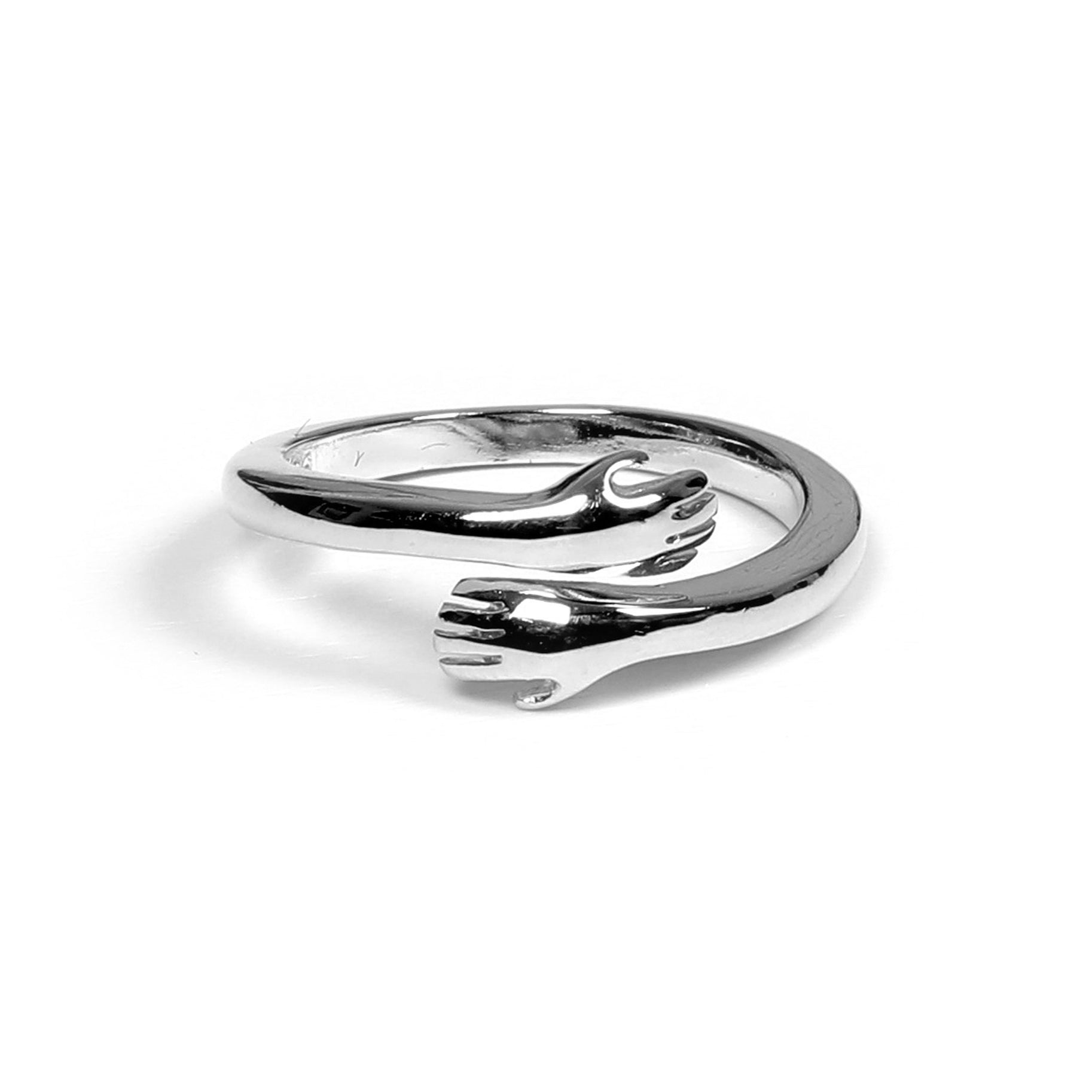 Hug Ring | 925 Silver | Precious Jewel