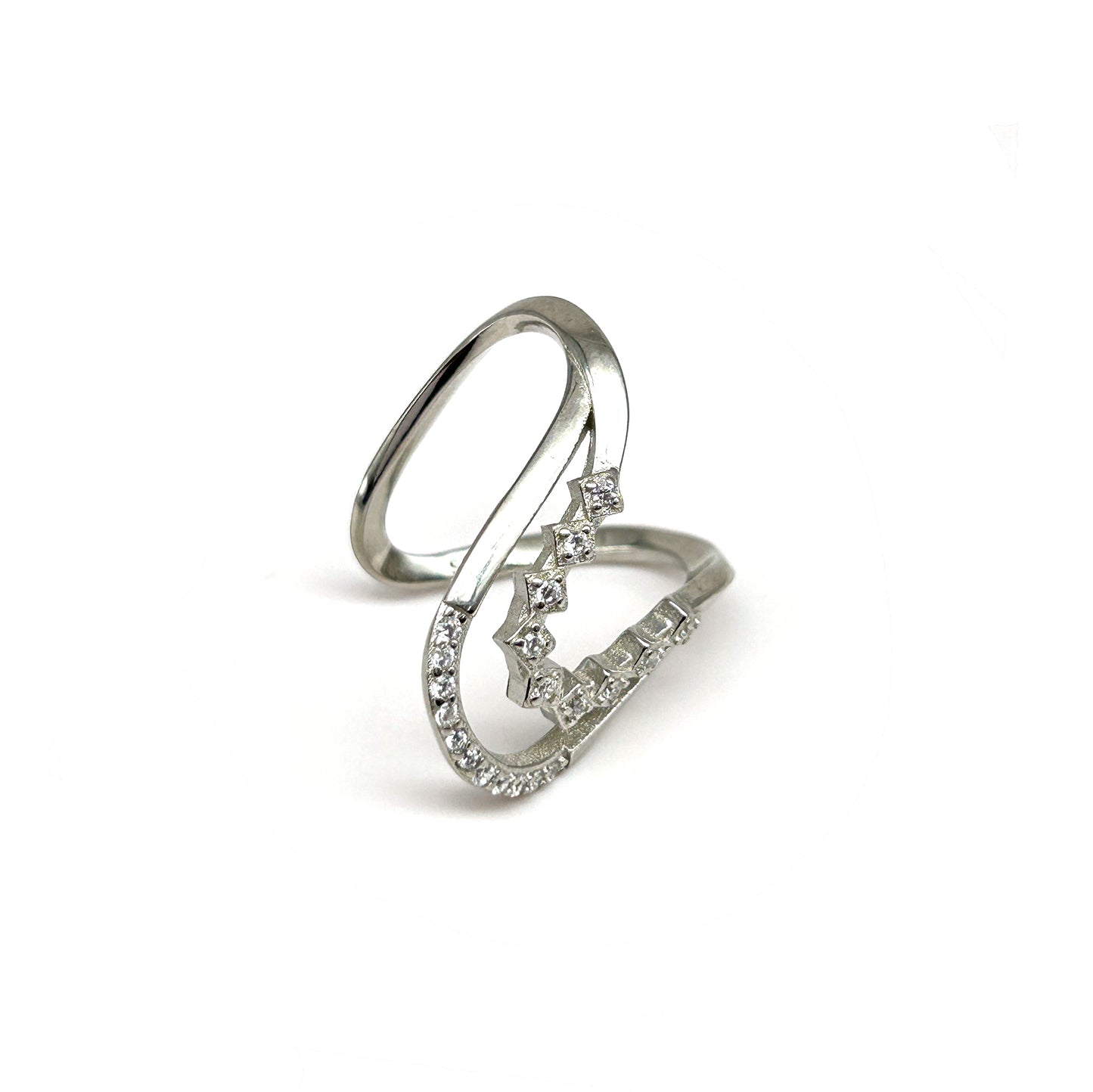 Silver Beautiful Vanki Ring