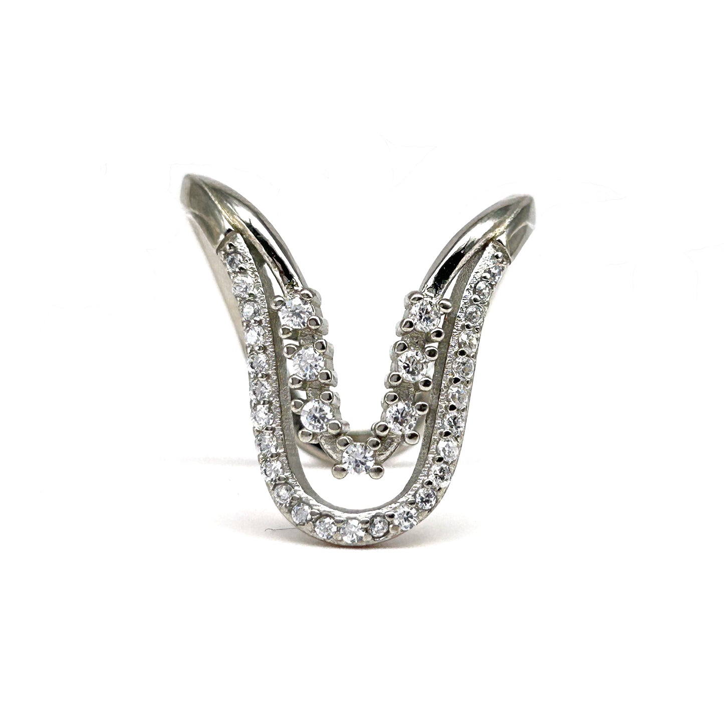 Silver Beautiful Vanki Ring