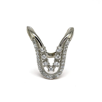 Silver Beautiful Vanki Ring