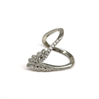 Silver Beautiful Vanki Ring