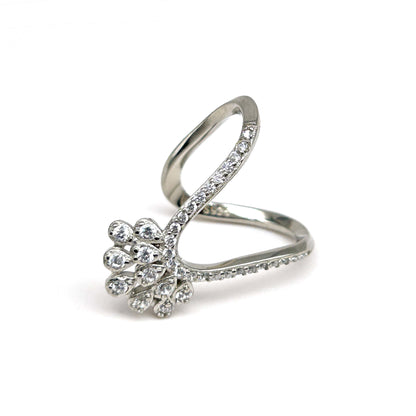 Silver Beautiful Vanki Ring