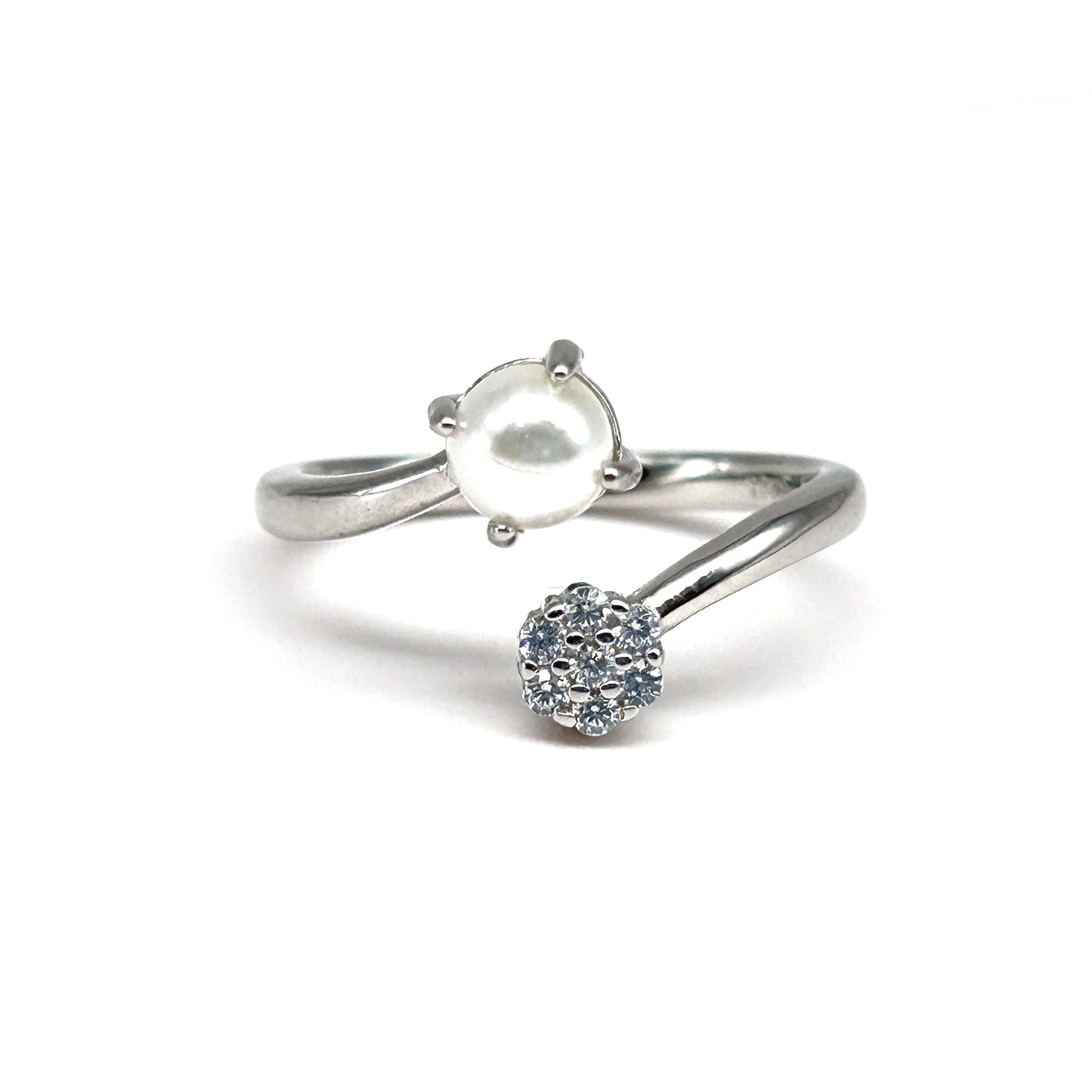 Pearl Silver Ring