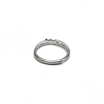 Minimal Modern Silver Ring