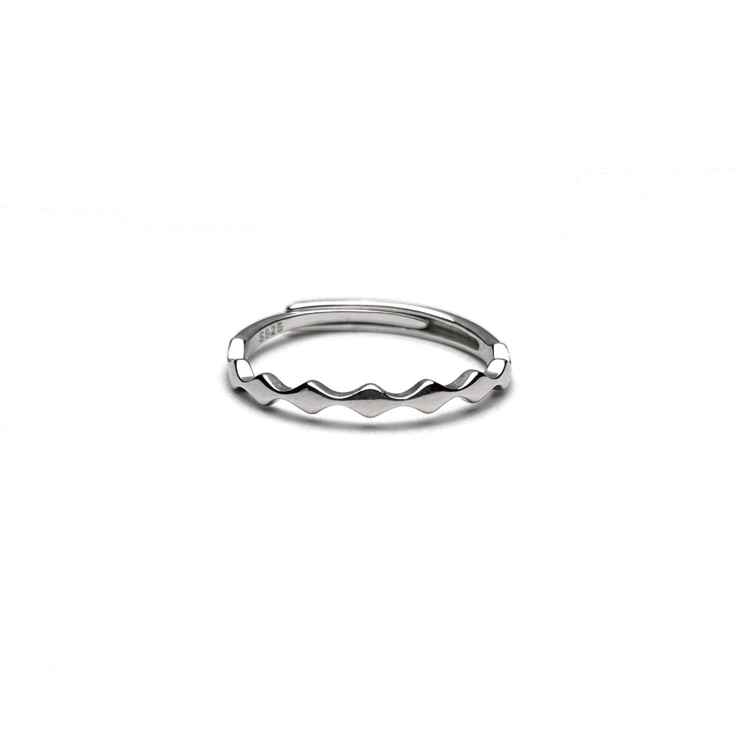 Minimal Modern Silver Ring