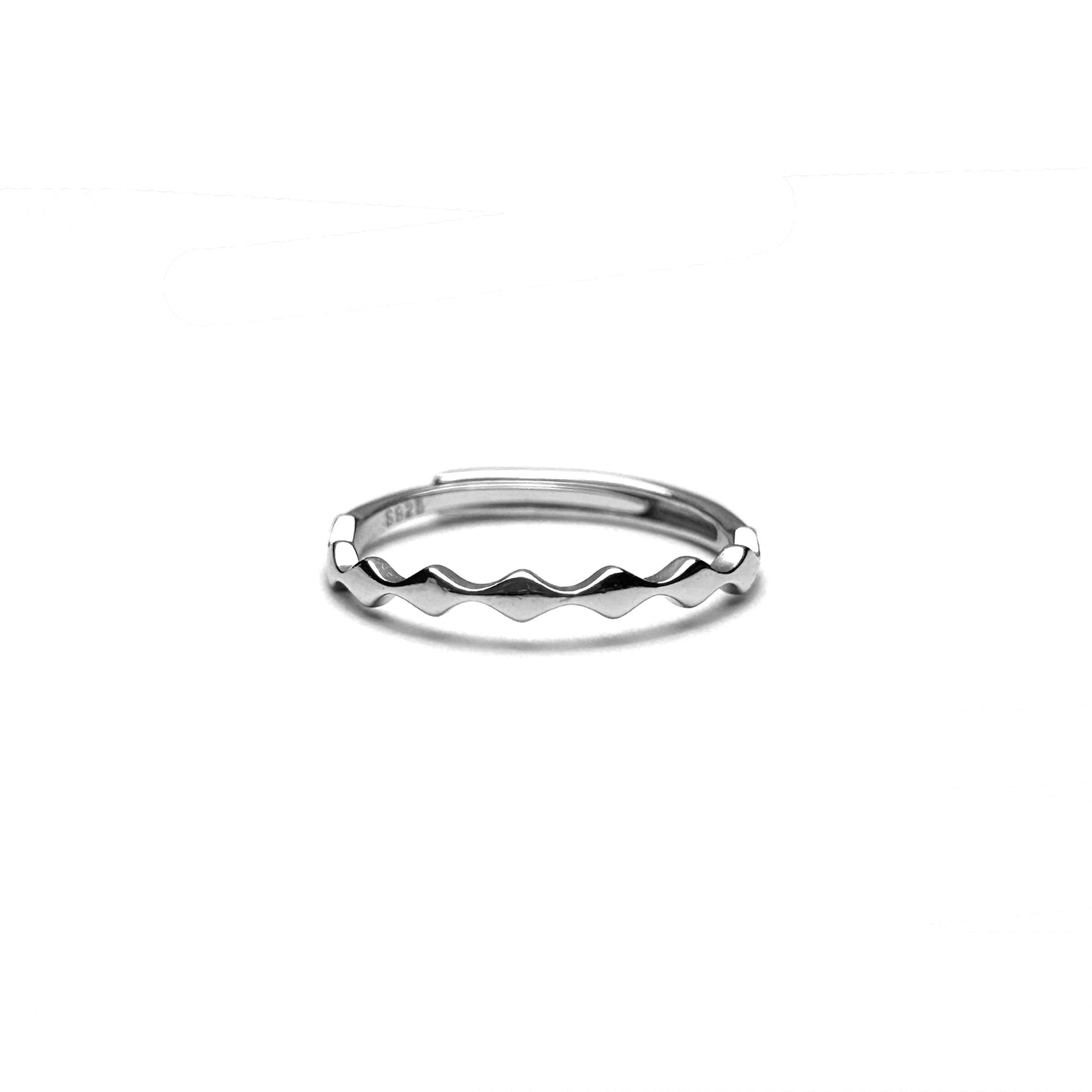 Minimal Modern Silver Ring