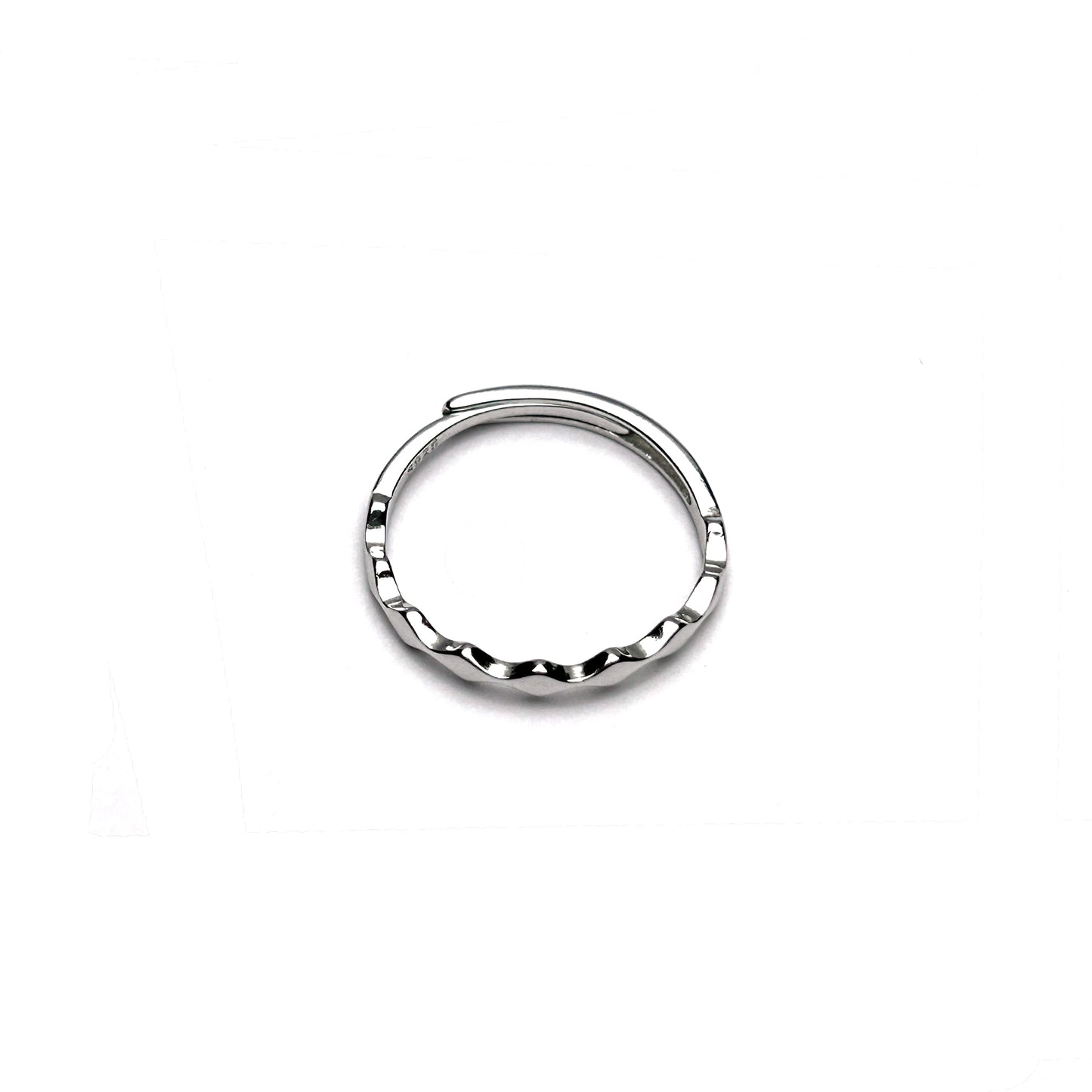 Minimal Modern Silver Ring