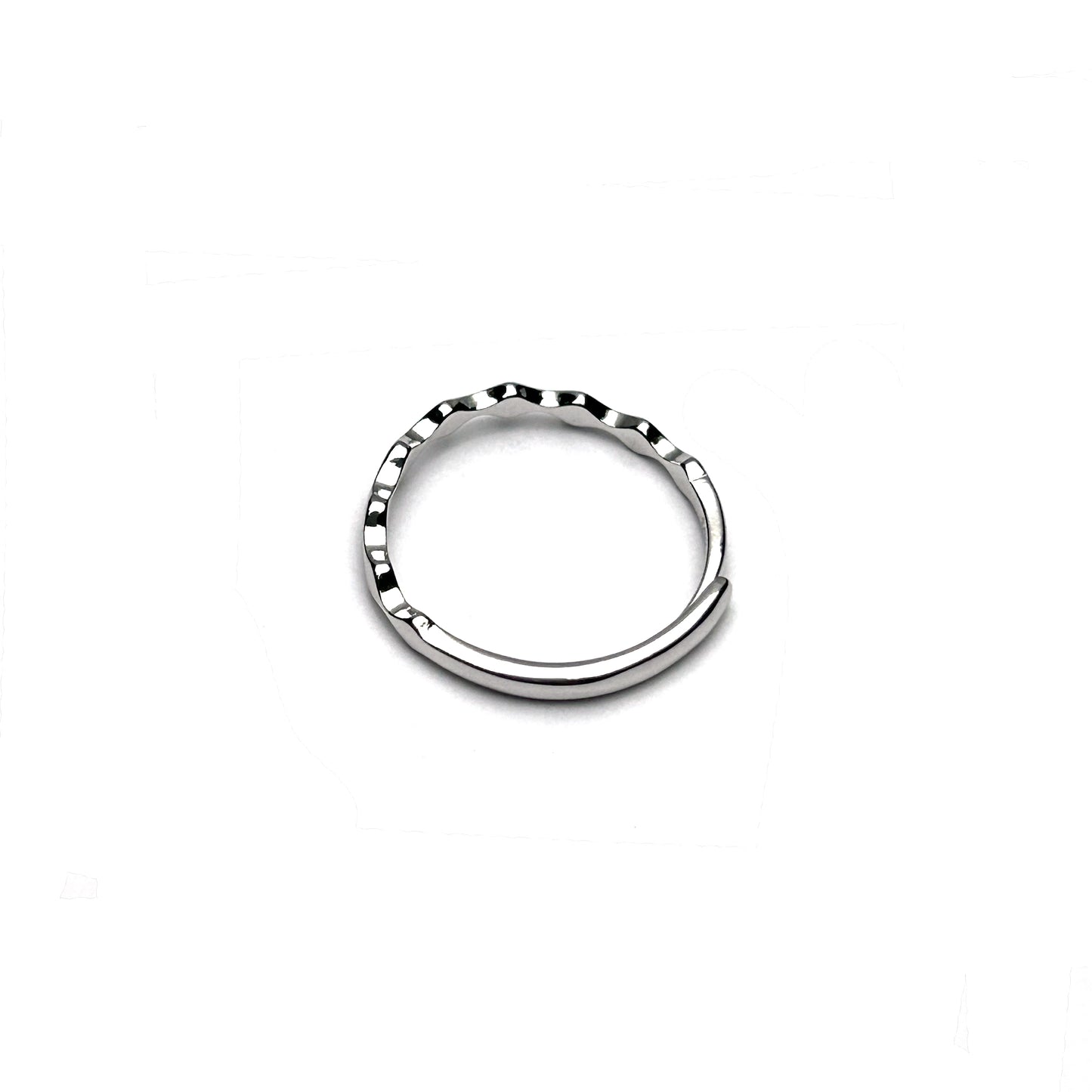 Minimal Modern Silver Ring