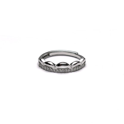 Minimal Modern Silver Ring