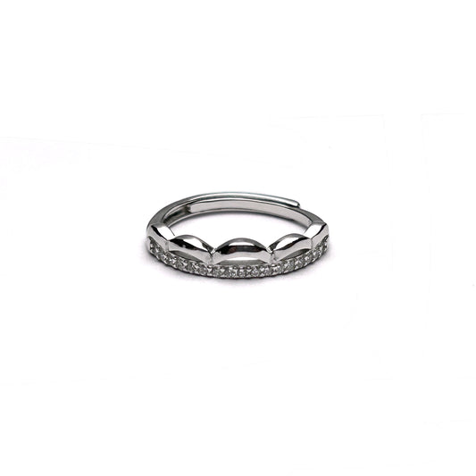 Minimal Modern Silver Ring