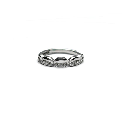 Minimal Modern Silver Ring