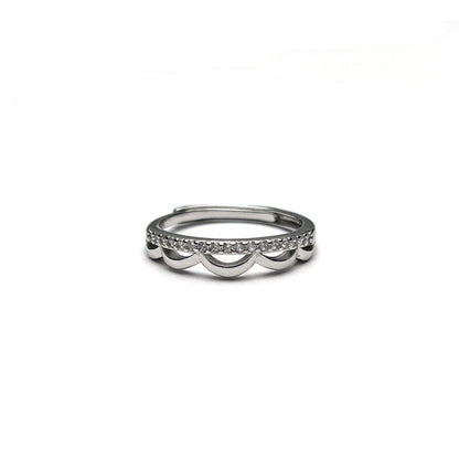 Minimal Modern Silver Ring