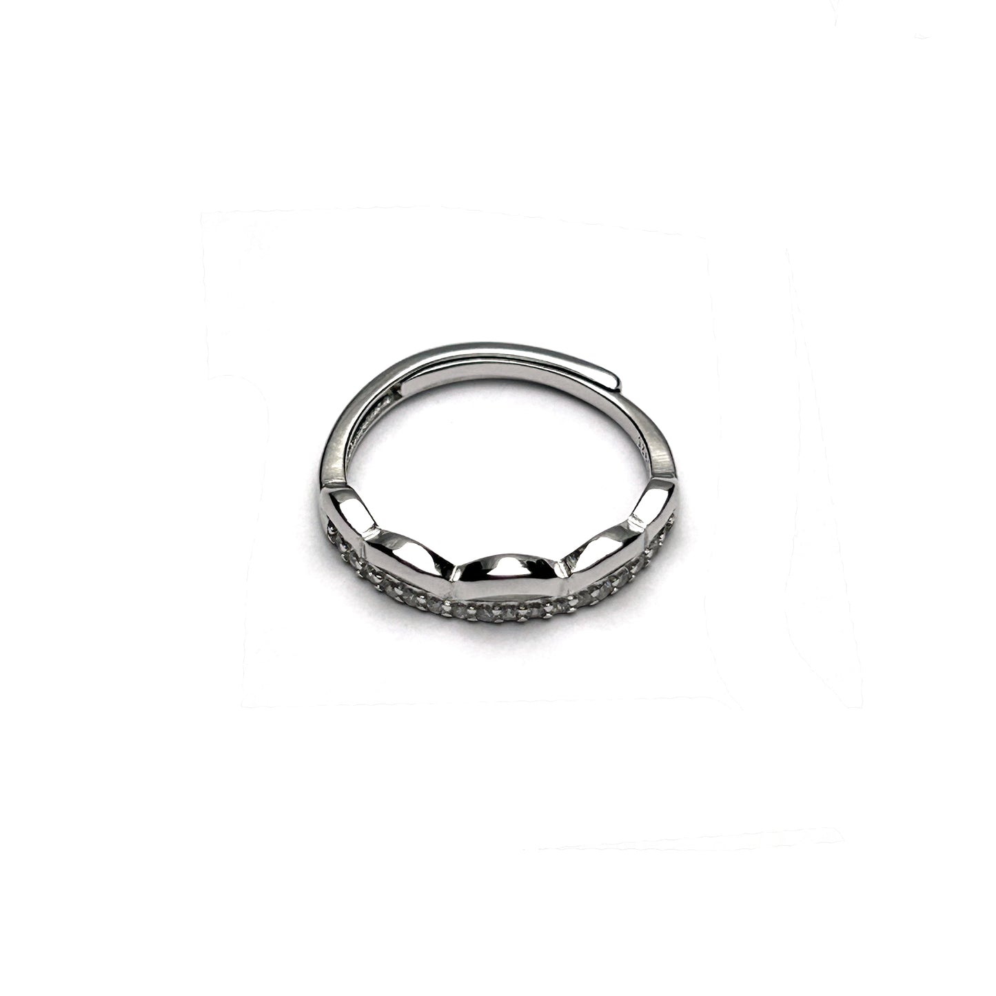 Minimal Modern Silver Ring